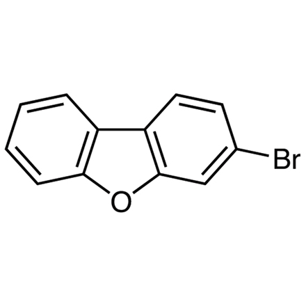 3-Bromodibenzofuran Chemical Structure of 3-Bromodibenzofuran