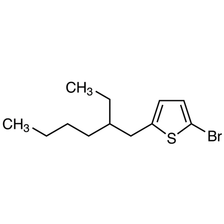 2-Bromo-5-(2-ethylhexyl)thiophene Chemical Structure of 2-Bromo-5-(2-ethylhexyl)thiophene
