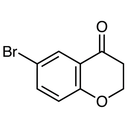6-Bromo-4-chromanone Chemical Structure of 6-Bromo-4-chromanone