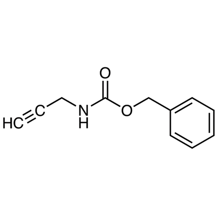 N-Carbobenzoxypropargylamine Chemical Structure of N-Carbobenzoxypropargylamine