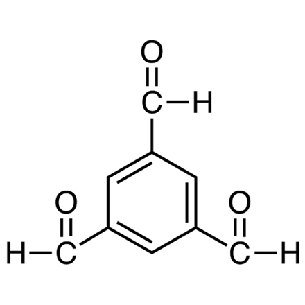 Benzene-1,3,5-tricarbaldehyde Chemical Structure of Benzene-1,3,5-tricarbaldehyde