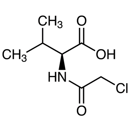 N-Chloroacetyl-L-valine Chemical Structure of N-Chloroacetyl-L-valine