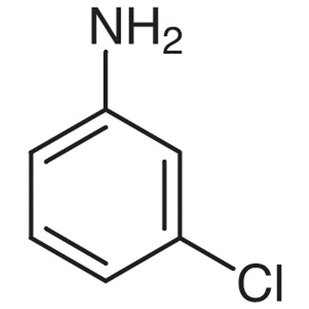3-Chloroaniline Chemical Structure of 3-Chloroaniline