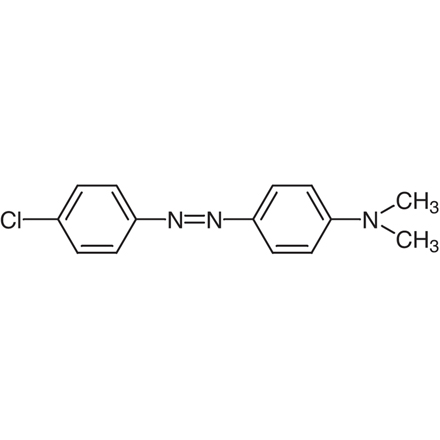4'-Chloro-4-dimethylaminoazobenzene Chemical Structure of 4'-Chloro-4-dimethylaminoazobenzene