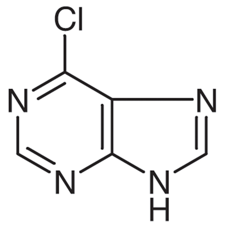 6-Chloropurine Chemical Structure of 6-Chloropurine