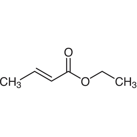 Ethyl Crotonate Chemical Structure of Ethyl Crotonate