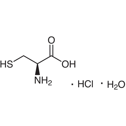 L-Cysteine Hydrochloride Monohydrate Chemical Structure of L-Cysteine Hydrochloride Monohydrate
