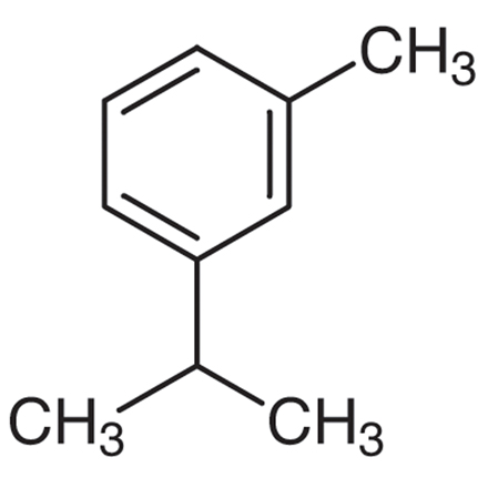 m-Cymene Chemical Structure of m-Cymene