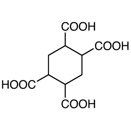 1,2,4,5-Cyclohexanetetracarboxylic Acid Chemical Structure of 1,2,4,5-Cyclohexanetetracarboxylic Acid