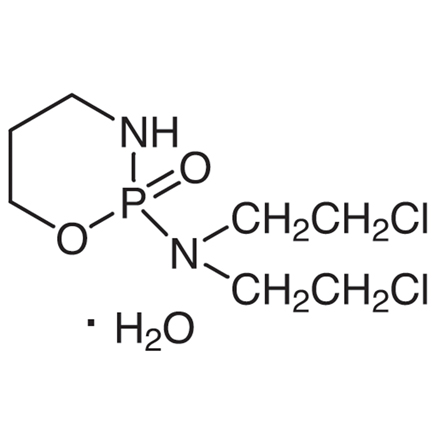 Cyclophosphamide Monohydrate Chemical Structure of Cyclophosphamide Monohydrate