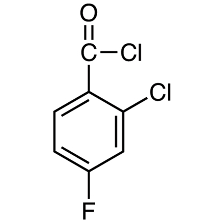 2-Chloro-4-fluorobenzoyl Chloride Chemical Structure of 2-Chloro-4-fluorobenzoyl Chloride