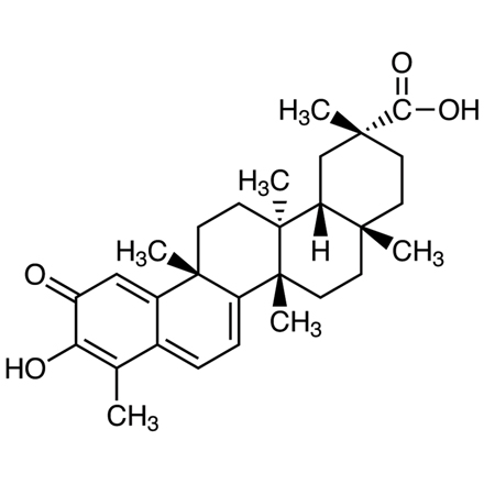Celastrol Chemical Structure of Celastrol