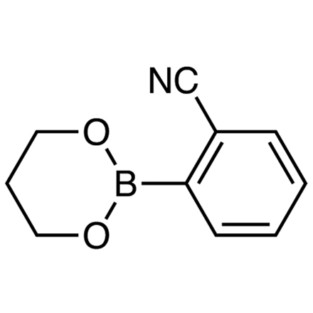 2-Cyanophenylboronic Acid 1,3-Propanediol Ester Chemical Structure of 2-Cyanophenylboronic Acid 1,3-Propanediol Ester