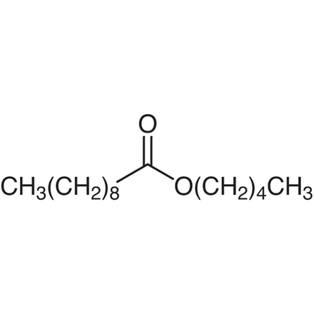 Amyl Decanoate Chemical Structure of Amyl Decanoate