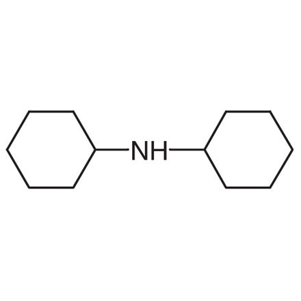 Dicyclohexylamine Chemical Structure of Dicyclohexylamine