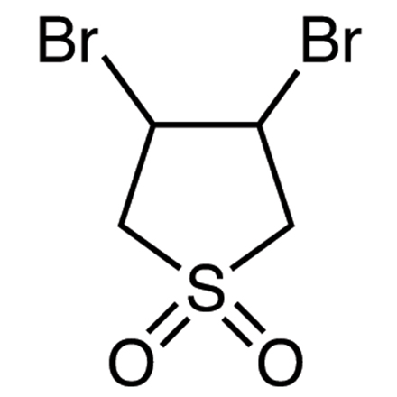3,4-Dibromosulfolane Chemical Structure of 3,4-Dibromosulfolane