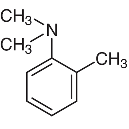 N,N-Dimethyl-o-toluidine Chemical Structure of N,N-Dimethyl-o-toluidine