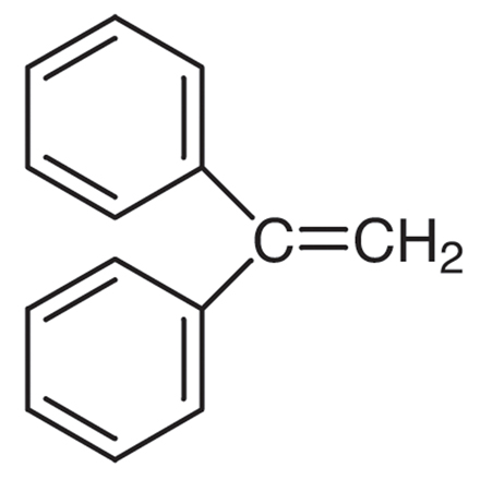 1,1-Diphenylethylene (stabilized with HQ) Chemical Structure of 1,1-Diphenylethylene (stabilized with HQ)