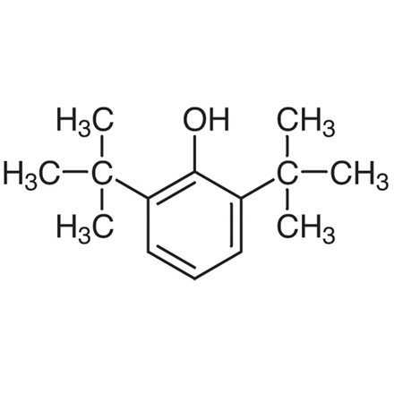 2,6-Di-tert-butylphenol Chemical Structure of 2,6-Di-tert-butylphenol