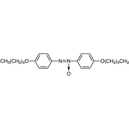 4,4'-Diamyloxyazoxybenzene Chemical Structure of 4,4'-Diamyloxyazoxybenzene
