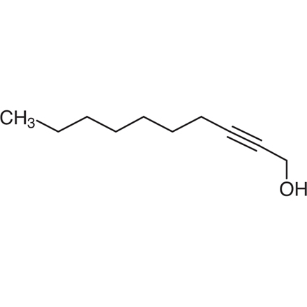 2-Decyn-1-ol Chemical Structure of 2-Decyn-1-ol