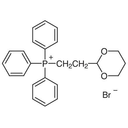 2-(1,3-Dioxan-2-yl)ethyltriphenylphosphonium Bromide Chemical Structure of 2-(1,3-Dioxan-2-yl)ethyltriphenylphosphonium Bromide