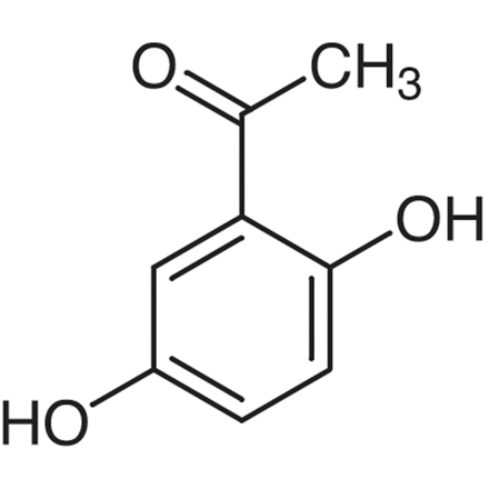 2',5'-Dihydroxyacetophenone Chemical Structure of 2',5'-Dihydroxyacetophenone