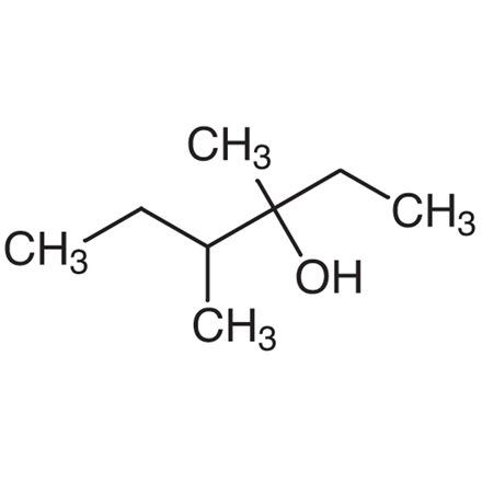 3,4-Dimethyl-3-hexanol Chemical Structure of 3,4-Dimethyl-3-hexanol