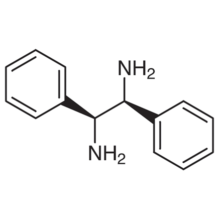 (1S,2S)-(-)-1,2-Diphenylethylenediamine Chemical Structure of (1S,2S)-(-)-1,2-Diphenylethylenediamine