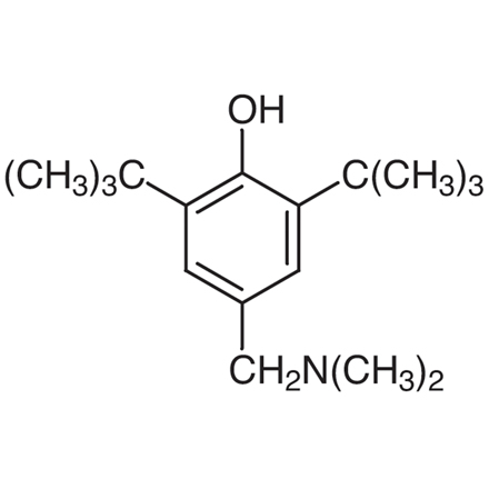 2,6-Di-tert-butyl-4-dimethylaminomethylphenol Chemical Structure of 2,6-Di-tert-butyl-4-dimethylaminomethylphenol