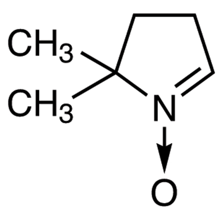5,5-Dimethyl-1-pyrroline N-Oxide Chemical Structure of 5,5-Dimethyl-1-pyrroline N-Oxide