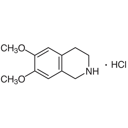 6,7-Dimethoxy-1,2,3,4-tetrahydroisoquinoline Hydrochloride Chemical Structure of 6,7-Dimethoxy-1,2,3,4-tetrahydroisoquinoline Hydrochloride