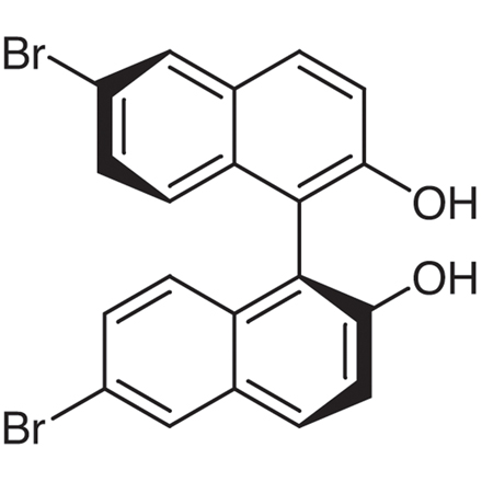 (S)-(+)-6,6'-Dibromo-1,1'-bi-2-naphthol Chemical Structure of (S)-(+)-6,6'-Dibromo-1,1'-bi-2-naphthol