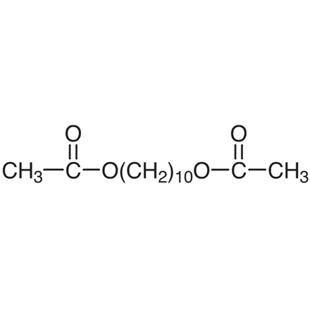 1,10-Diacetoxydecane Chemical Structure of 1,10-Diacetoxydecane
