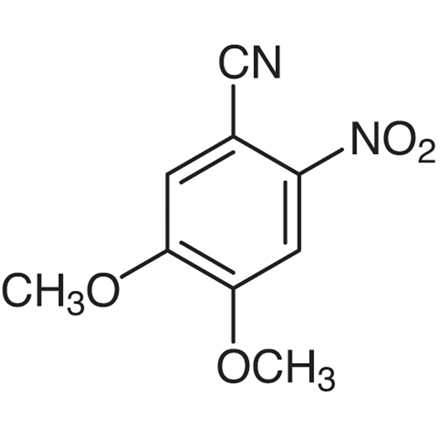 4,5-Dimethoxy-2-nitrobenzonitrile No-Image