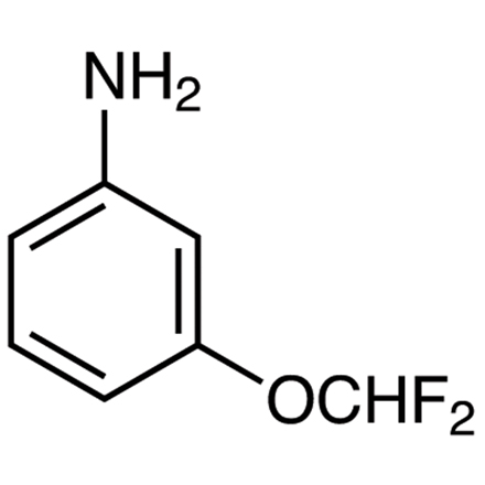 3-(Difluoromethoxy)aniline Chemical Structure of 3-(Difluoromethoxy)aniline
