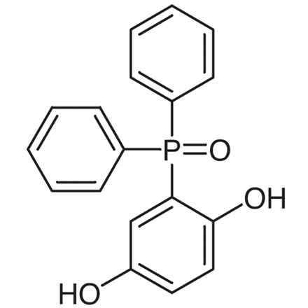 2,5-Dihydroxyphenyl(diphenyl)phosphine Oxide Chemical Structure of 2,5-Dihydroxyphenyl(diphenyl)phosphine Oxide