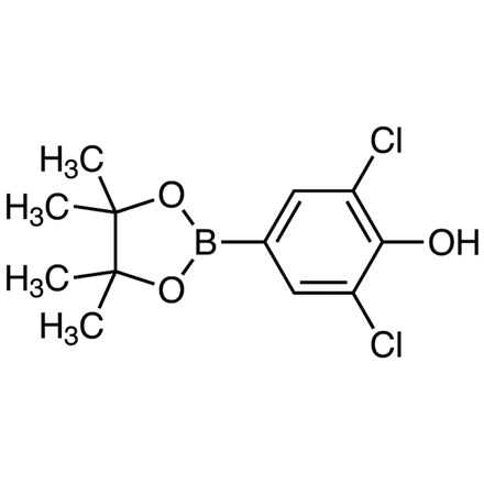 2,6-Dichloro-4-(4,4,5,5-tetramethyl-1,3,2-dioxaborolan-2-yl)phenol Chemical Structure of 2,6-Dichloro-4-(4,4,5,5-tetramethyl-1,3,2-dioxaborolan-2-yl)phenol