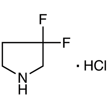 3,3-Difluoropyrrolidine Hydrochloride Chemical Structure of 3,3-Difluoropyrrolidine Hydrochloride