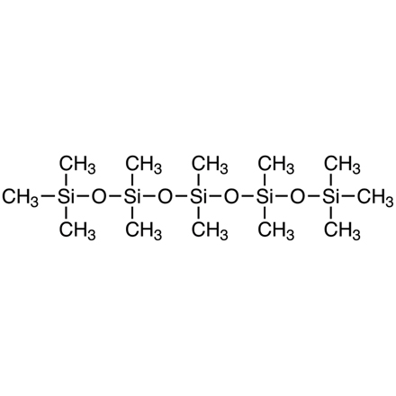 Dodecamethylpentasiloxane Chemical Structure of Dodecamethylpentasiloxane
