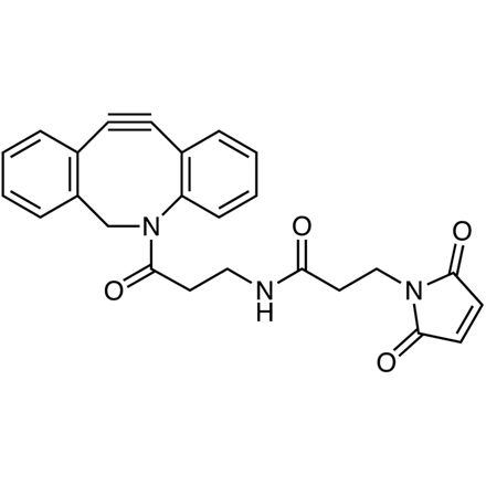 DBCO-maleimide Chemical Structure of DBCO-maleimide