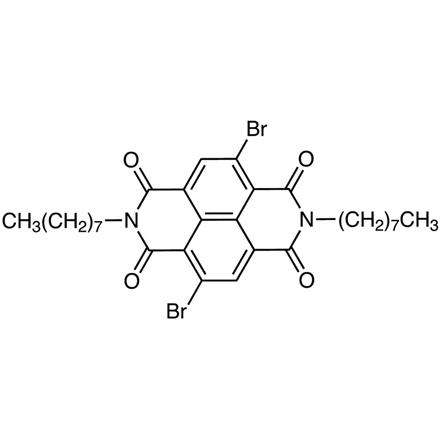 2,6-Dibromo-N,N'-di-n-octyl-1,8:4,5-naphthalenetetracarboxdiimide No-Image