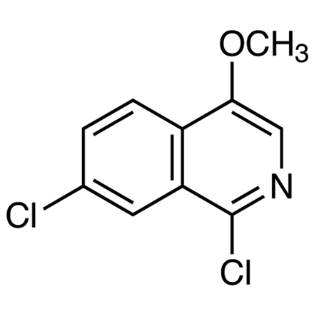 1,7-Dichloro-4-methoxyisoquinoline Chemical Structure of 1,7-Dichloro-4-methoxyisoquinoline
