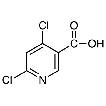 4,6-Dichloronicotinic Acid Chemical Structure of 4,6-Dichloronicotinic Acid