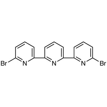 6,6''-Dibromo-2,2':6',2''-terpyridine Chemical Structure of 6,6''-Dibromo-2,2':6',2''-terpyridine