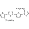 Thumbnail of 3,3'''-Dihexyl-2,2':5',2'':5'',2'''-quaterthiophene (contains 3% Dichloromethane at maximum)