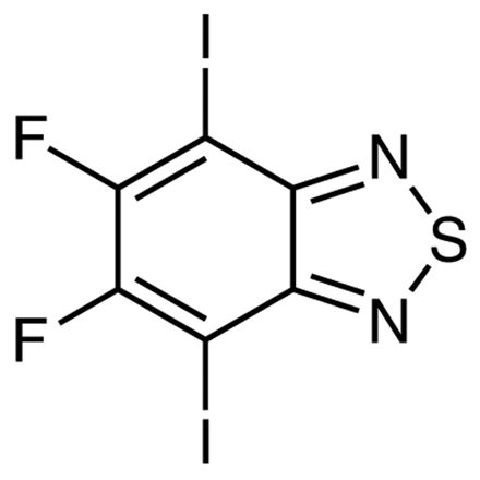 5,6-Difluoro-4,7-diiodo-2,1,3-benzothiadiazole Chemical Structure of 5,6-Difluoro-4,7-diiodo-2,1,3-benzothiadiazole