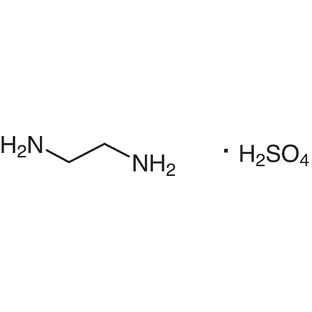 Ethylenediamine Sulfate Chemical Structure of Ethylenediamine Sulfate