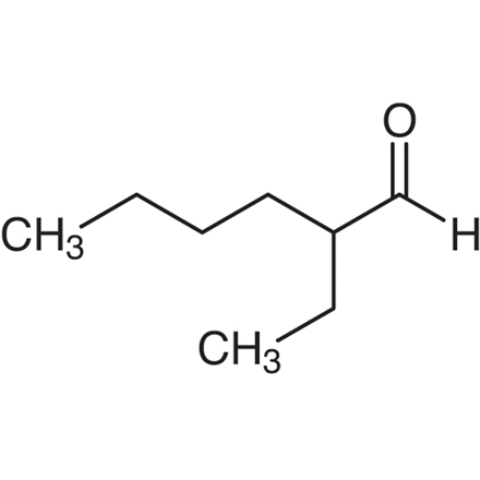 2-Ethylhexanal Chemical Structure of 2-Ethylhexanal