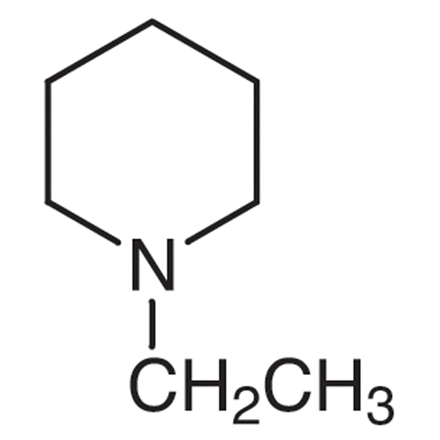 1-Ethylpiperidine Chemical Structure of 1-Ethylpiperidine